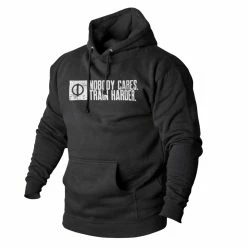 CrossFit Linchpin Nobody Cares. Train Harder. Hoodie