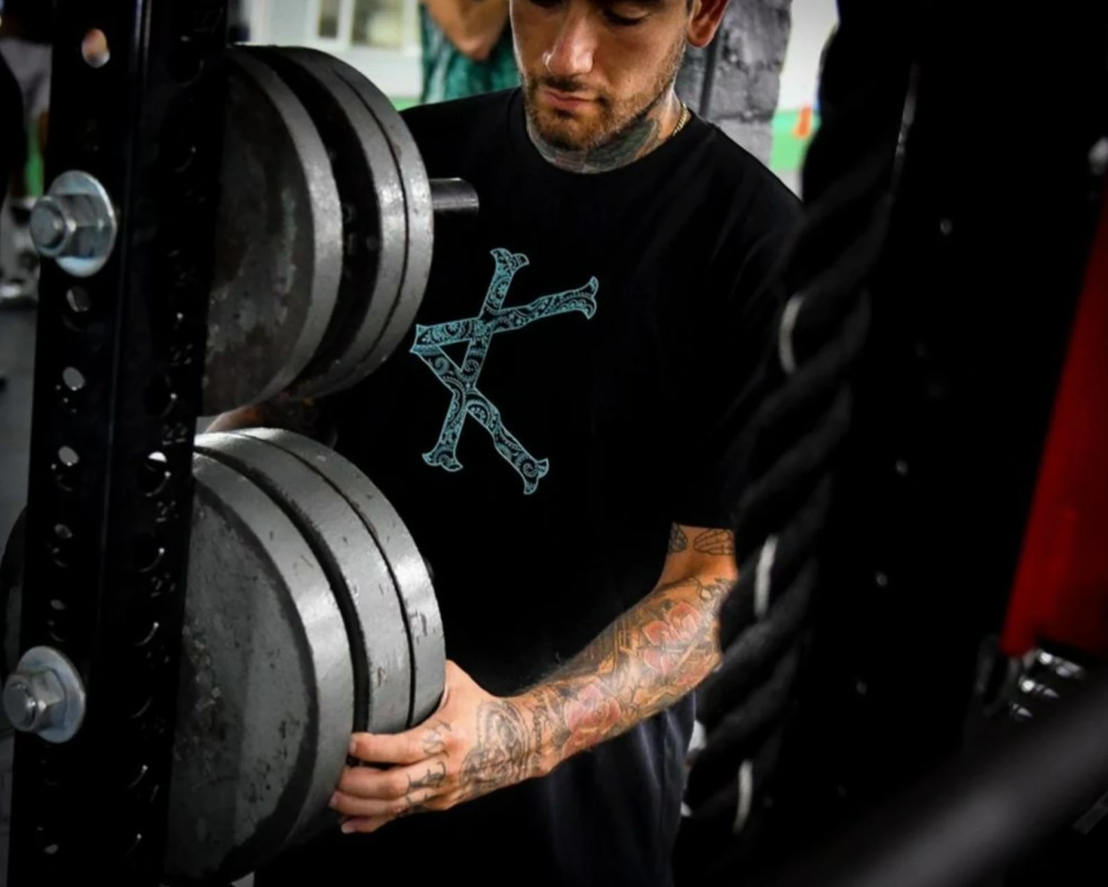 Caffeine And Kilos Caffeine & Kilos Paisley Cardinal Shirt - Image 2