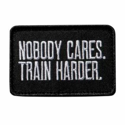 CrossFit Linchpin Nobody Cares Train Harder Patch
