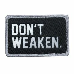 Rogue Fitness Don't Weaken Reflective Patch