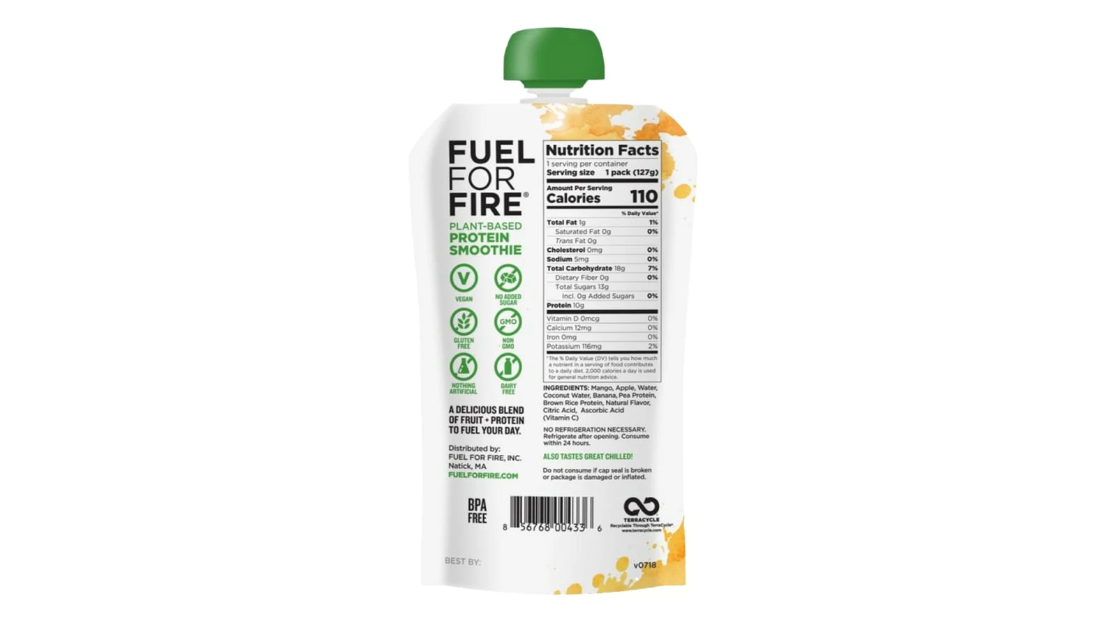 Fuel For Fire - Mango Coconut - 6 Pack - Image 2