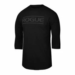 Rogue Fitness Rogue Black On Black 3/4 Sleeve