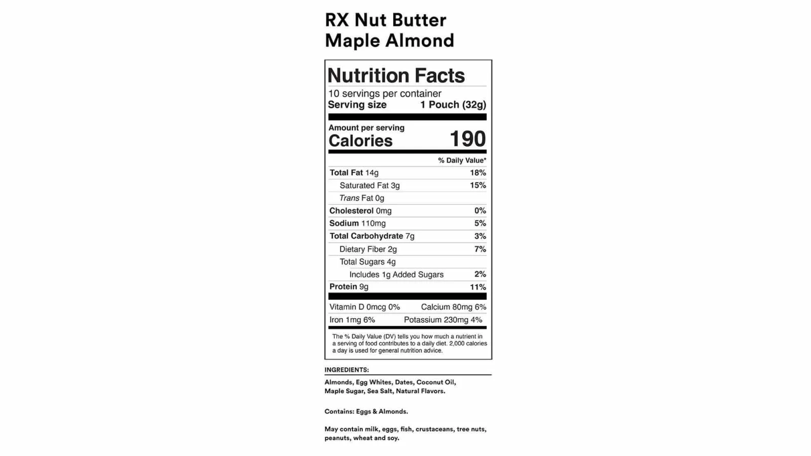 RXBAR - Nut Butter - Maple Almond - Image 3