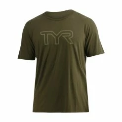 TYR UltraSoft Big Logo Tri-Blend Tech T-Shirt