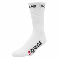 Rogue Fitness Rogue White Crew Socks